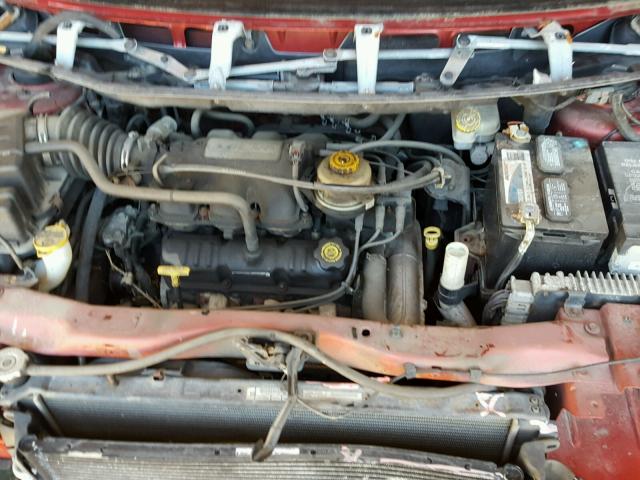 2B4GP74L32R789578 - 2002 DODGE GRAND CARA RED photo 7