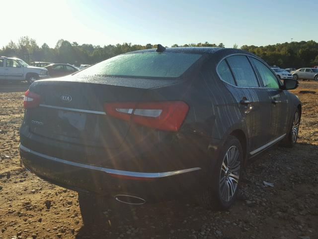 KNALN4D77E5134587 - 2014 KIA CADENZA PR BLACK photo 4