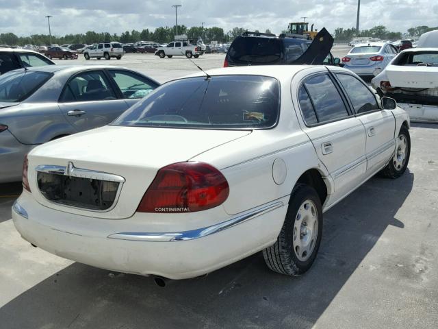 1LNHM97V22Y664054 - 2002 LINCOLN CONTINENTA WHITE photo 4