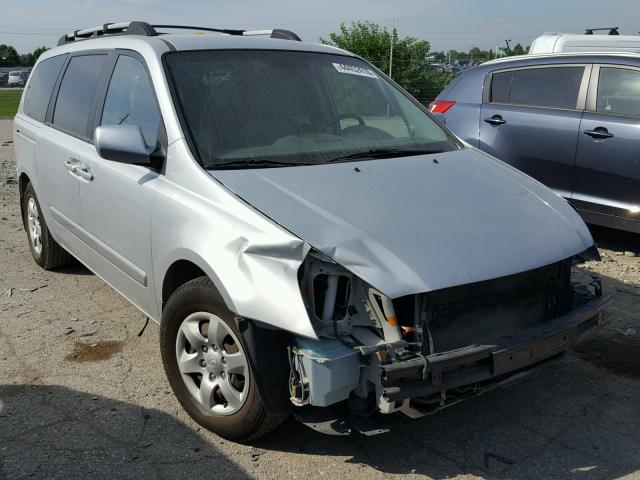 KNDMB233686244029 - 2008 KIA SEDONA EX SILVER photo 1