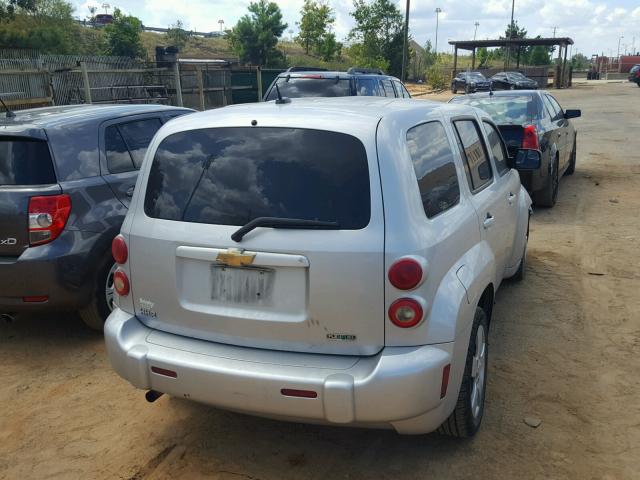 3GNBAADB6AS546620 - 2010 CHEVROLET HHR LS Plata foto 4