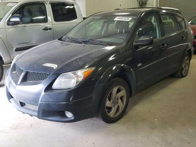 5Y2SL62824Z401234 - 2004 PONTIAC VIBE BLACK photo 2