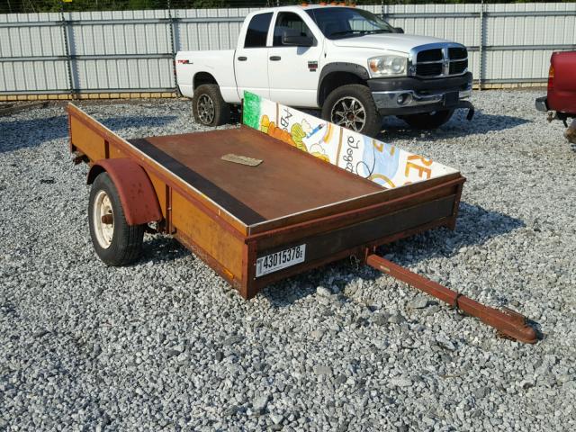 GDE3000312X111054 - 1993 ALLOY TRAILER TRAILER RED photo 1