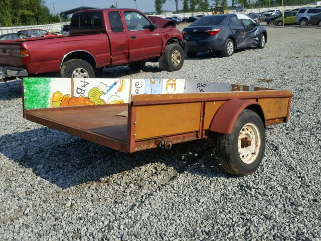 GDE3000312X111054 - 1993 ALLOY TRAILER TRAILER RED photo 4