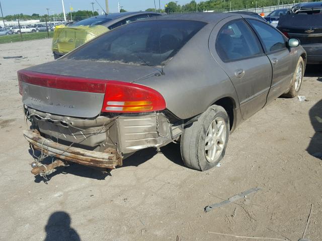 2B3HD46R72H162664 - 2002 DODGE INTREPID S ოქროსფერი ფოტო 4