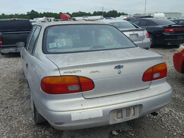1Y1SK52852Z402190 - 2002 CHEVROLET GEO PRIZM 银色 照片 3