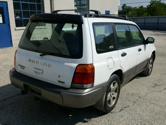 JF1SF6554YH713484 - 2000 SUBARU FORESTER S 白色 照片 4