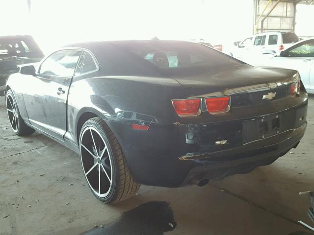 2G1FA1ED1B9114423 - 2011 CHEVROLET CAMARO LS BLACK photo 3