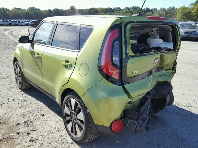 KNDJX3A58E7738333 - 2014 KIA SOUL ! GREEN photo 3