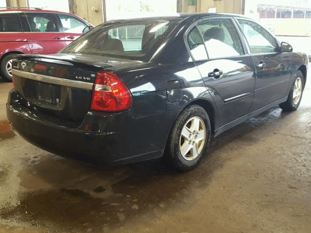 1G1ZT54835F106869 - 2005 CHEVROLET MALIBU LS შავი ფოტო 4