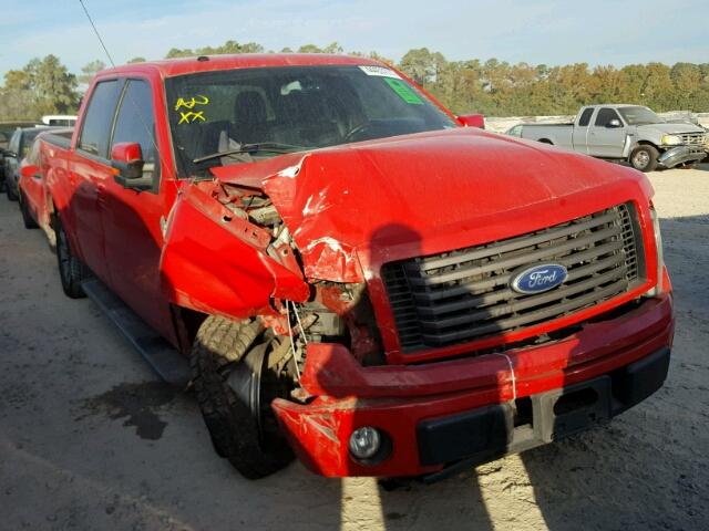 1FTEW1C80AKE14848 - 2010 FORD F150 SUPER RED photo 1