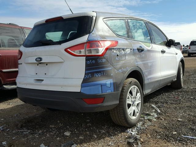 1FMCU0F70EUD58894 - 2014 FORD ESCAPE S WHITE photo 4