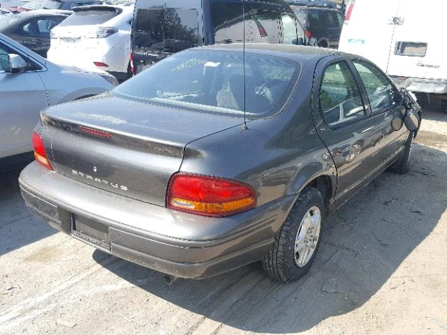 1B3EJ46X5YN309140 - 2000 DODGE STRATUS SE GRAY photo 4