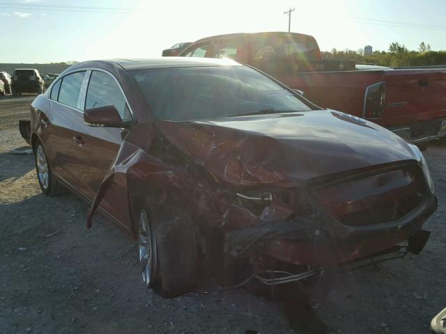 1G4GE5EV0AF234330 - 2010 BUICK LACROSSE C RED photo 1