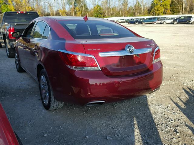 1G4GE5EV0AF234330 - 2010 BUICK LACROSSE C RED photo 3