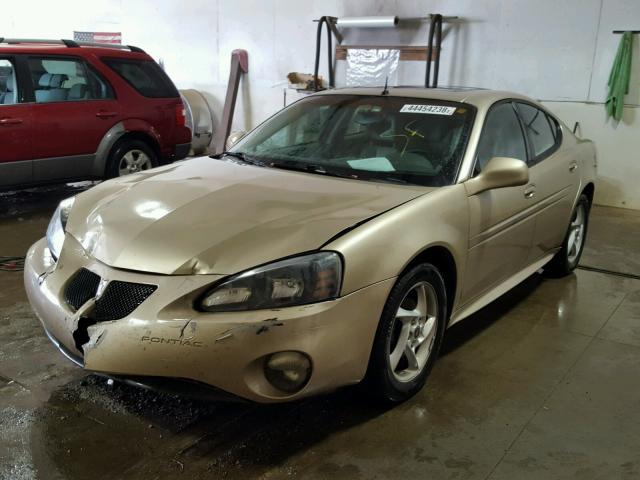 2G2WR524341247296 - 2004 PONTIAC GRAND PRIX TAN photo 2