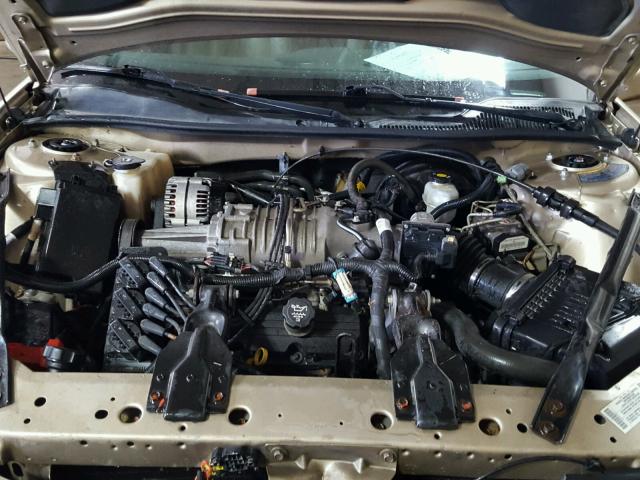 2G2WR524341247296 - 2004 PONTIAC GRAND PRIX TAN photo 7