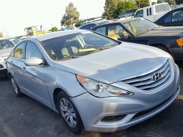 5NPEB4AC6BH074013 - 2011 HYUNDAI SONATA GLS SILVER photo 1