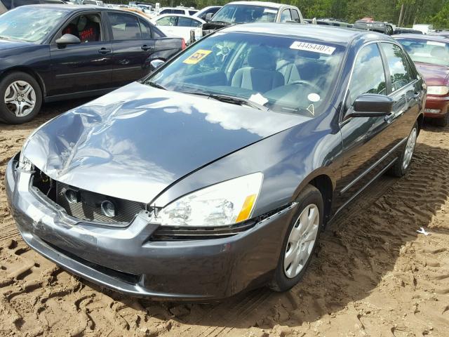 1HGCM66324A096575 - 2004 HONDA ACCORD LX BLUE photo 2