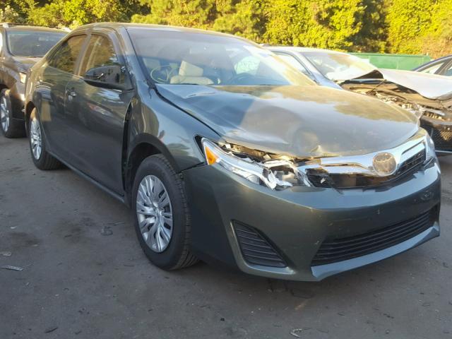 4T1BF1FK1EU797957 - 2014 TOYOTA CAMRY L GRAY photo 1