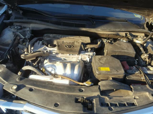 4T1BF1FK1EU797957 - 2014 TOYOTA CAMRY L GRAY photo 7