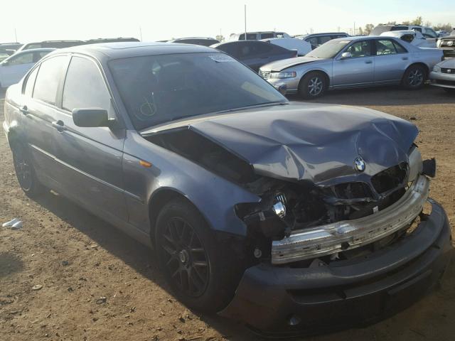 WBAEU33403PH88722 - 2003 BMW 325 CHARCOAL photo 1
