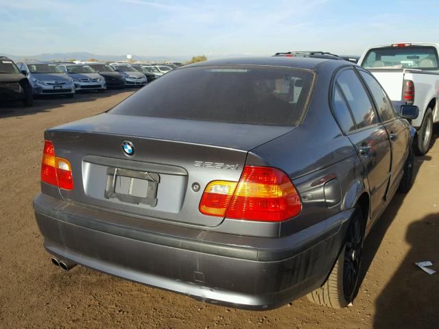 WBAEU33403PH88722 - 2003 BMW 325 CHARCOAL photo 4