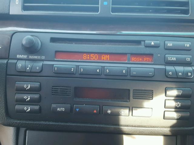 WBAEU33403PH88722 - 2003 BMW 325 CHARCOAL photo 9