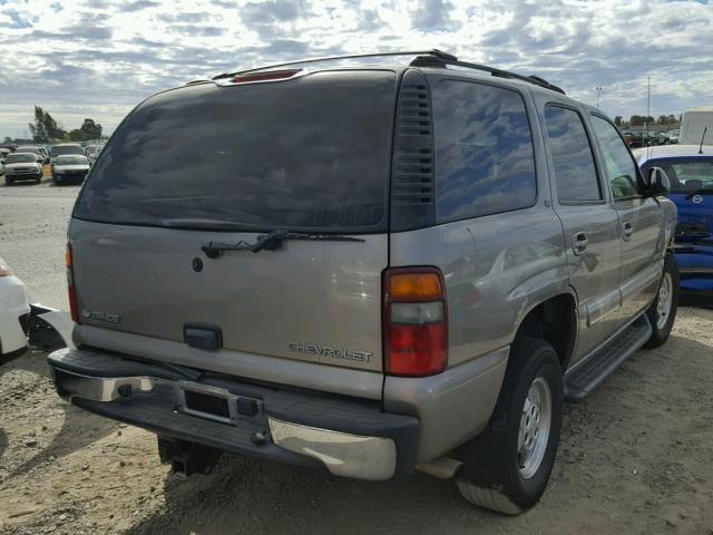 1GNEC13T13J231438 - 2003 CHEVROLET TAHOE C150 GOLD photo 4