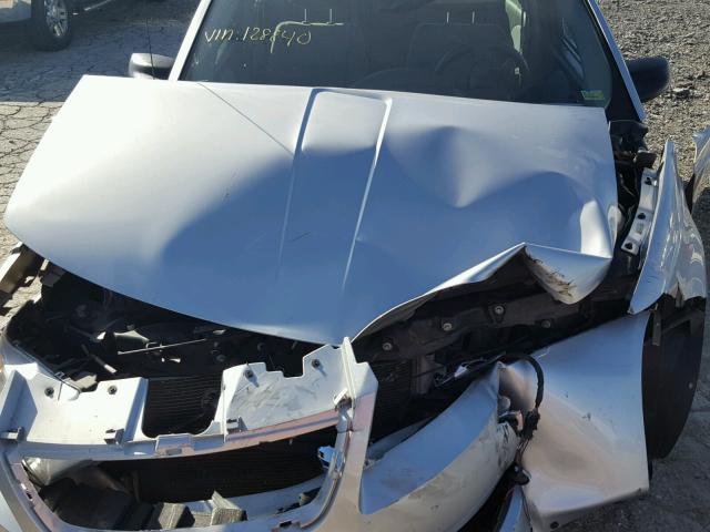 1G8AJ58F37Z128840 - 2007 SATURN ION LEVEL SILVER photo 7