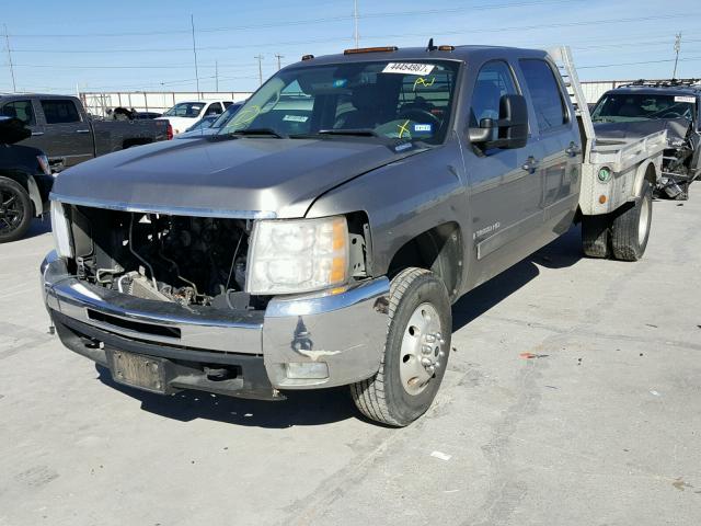 1GCJK33608F189662 - 2008 CHEVROLET SILVERADO GRAY photo 2