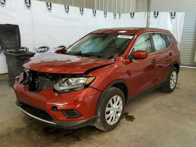 5N1AT2MT3GC809508 - 2016 NISSAN ROGUE RED photo 2