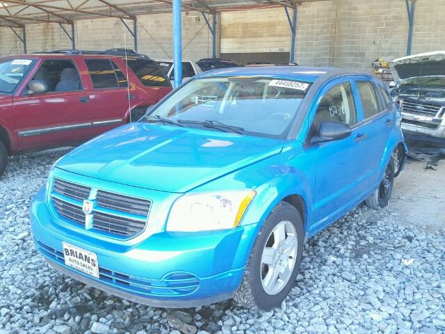 1B3HB28BX8D770159 - 2008 DODGE CALIBER BLUE photo 2