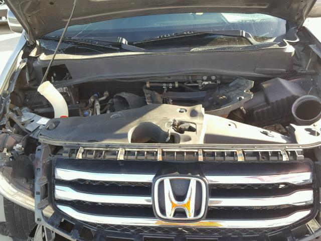 5FNYF3H54CB041384 - 2012 HONDA PILOT CHARCOAL photo 7