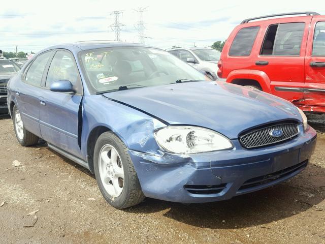 1FAFP55U64A121474 - 2004 FORD TAURUS SES BLUE photo 1