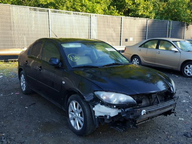 JM1BK12F771610394 - 2007 MAZDA 3 I BLACK photo 1