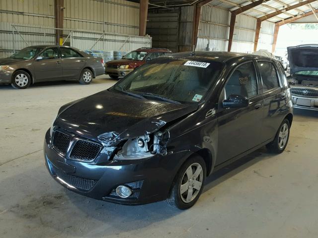 KL2TD66E39B667799 - 2009 PONTIAC G3 BLACK photo 2