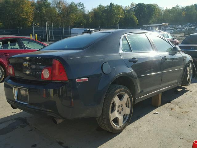 1G1ZJ577X8F175507 - 2008 CHEVROLET MALIBU 2LT BLUE photo 4