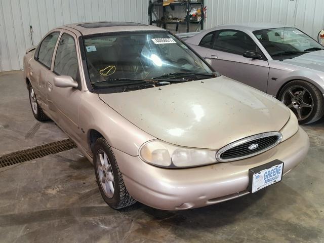 3FAFP66L8XM111564 - 1999 FORD CONTOUR SE GOLD photo 1