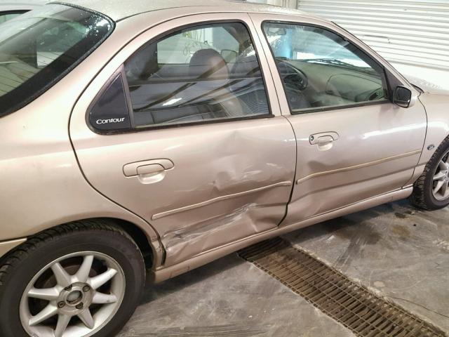 3FAFP66L8XM111564 - 1999 FORD CONTOUR SE GOLD photo 9