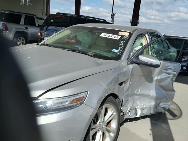 1FAHP2E88EG129150 - 2014 FORD TAURUS SEL SILVER photo 9