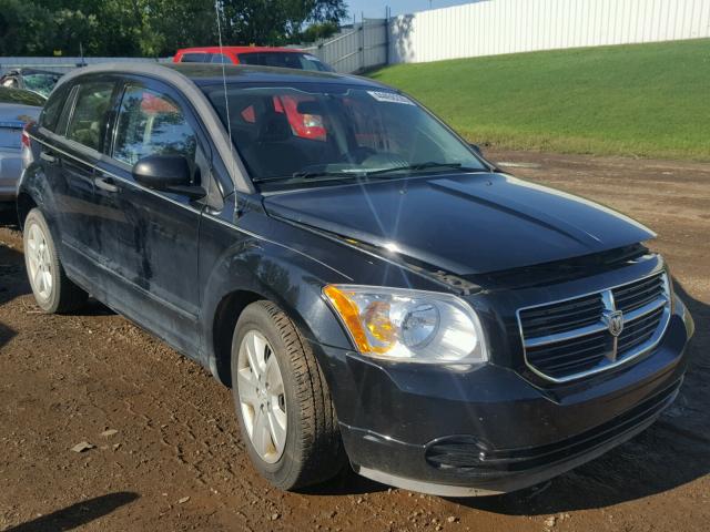 1B3HB48BX7D578010 - 2007 DODGE CALIBER SX BLACK photo 1