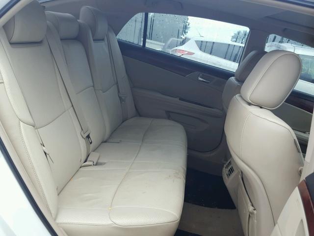 4T1BK3DB1BU438114 - 2011 TOYOTA AVALON BAS WHITE photo 6
