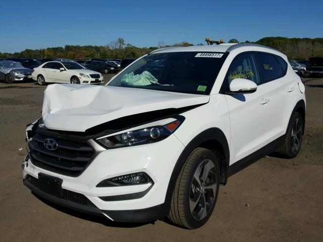 KM8J3CA28GU240490 - 2016 HYUNDAI TUCSON LIM WHITE photo 2