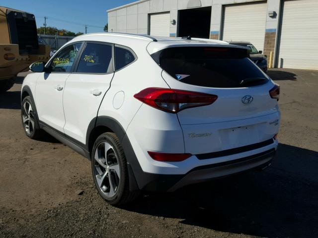 KM8J3CA28GU240490 - 2016 HYUNDAI TUCSON LIM WHITE photo 3