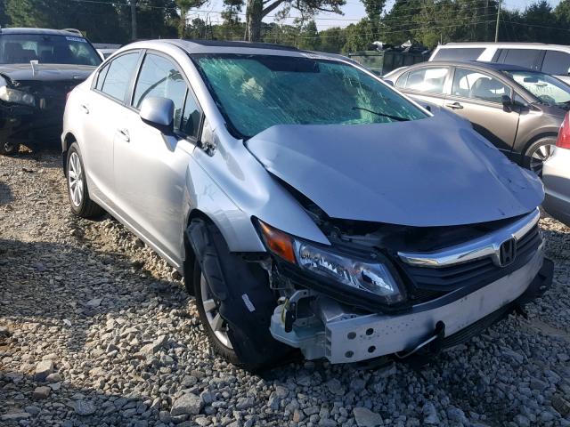 2HGFB2F91CH321777 - 2012 HONDA CIVIC EXL 银色 照片 1
