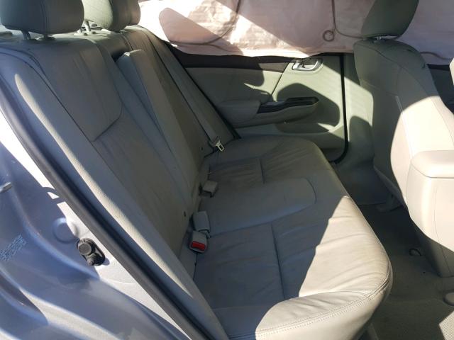 2HGFB2F91CH321777 - 2012 HONDA CIVIC EXL 银色 照片 6