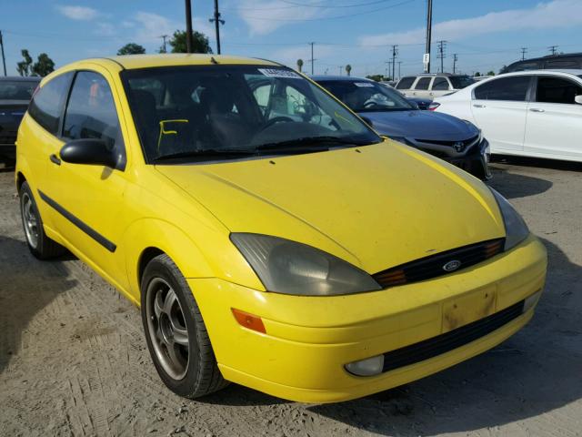 3FAFP31303R133285 - 2003 FORD FOCUS ZX3 YELLOW photo 1