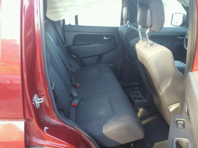 1J4PN2GK2BW573656 - 2011 JEEP LIBERTY SP RED photo 6