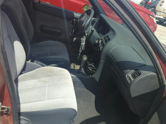 1Y1SK5260SZ034144 - 1995 GEO PRIZM BASE წითელი ფოტო 5